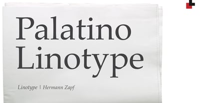 Palatino Linotype Font Poster 1